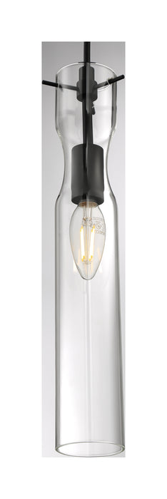 Spyglass One Light Mini Pendant in Black