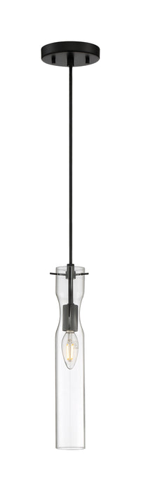 Spyglass One Light Mini Pendant in Black