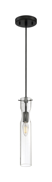 Spyglass One Light Mini Pendant in Black