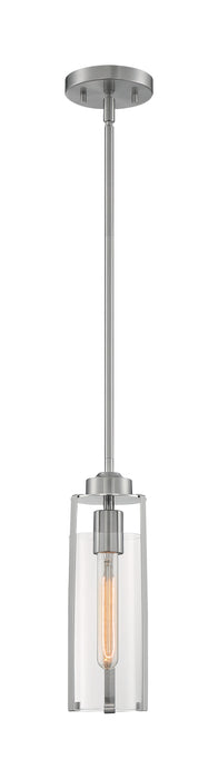 Marina One Light Mini Pendant in Brushed Nickel