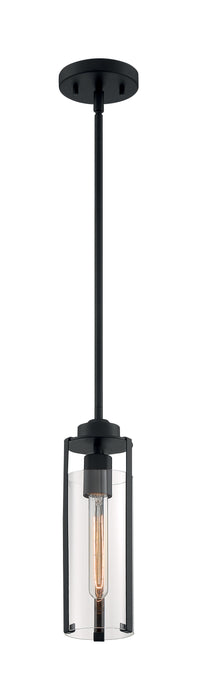 Marina One Light Pendant in Matte Black