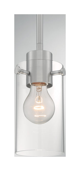 Sommerset One Light Mini Pendant in Brushed Nickel