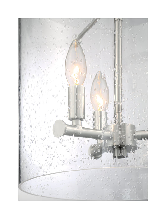 Bransel Three Light Pendant in Brushed Nickel