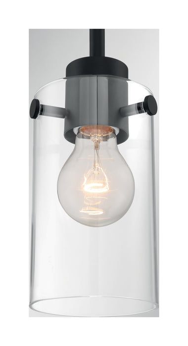 Sommerset One Light Mini Pendant in Matte Black