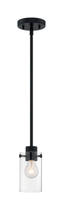 Sommerset One Light Mini Pendant in Matte Black