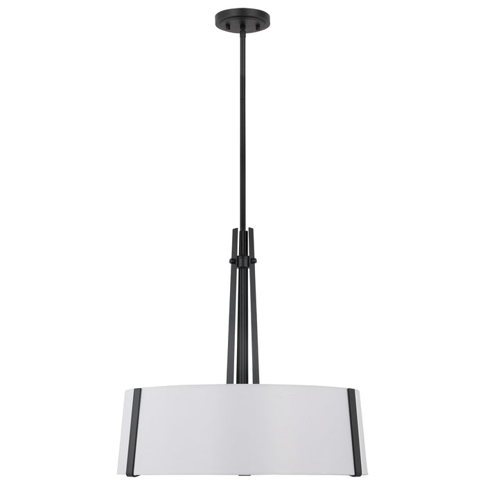 Flynn Three Light Pendant in Black