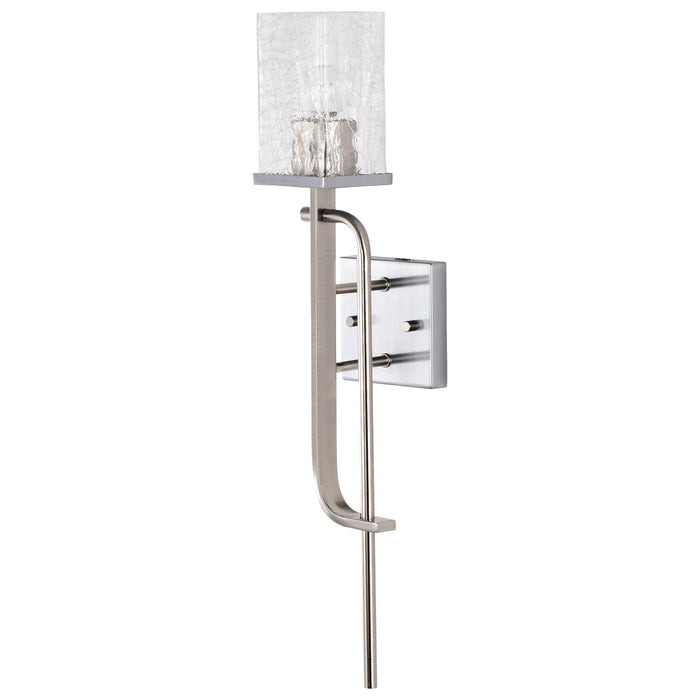 Terrace One Light Wall Sconce in Polished Nickel