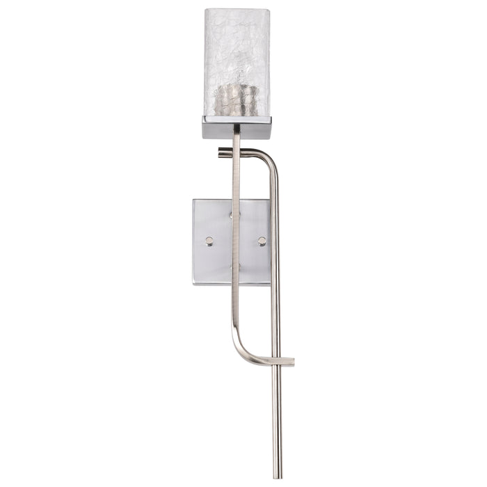 Terrace One Light Wall Sconce in Polished Nickel