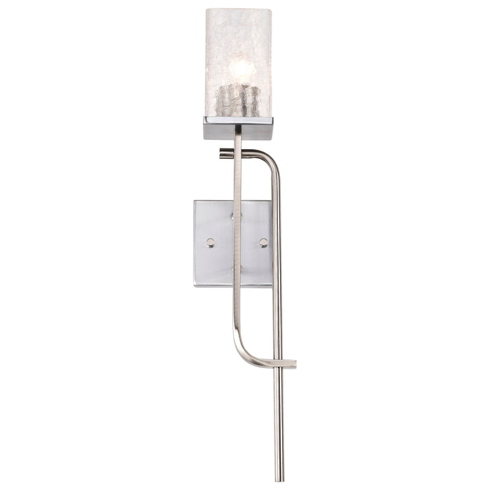 Terrace One Light Wall Sconce in Polished Nickel