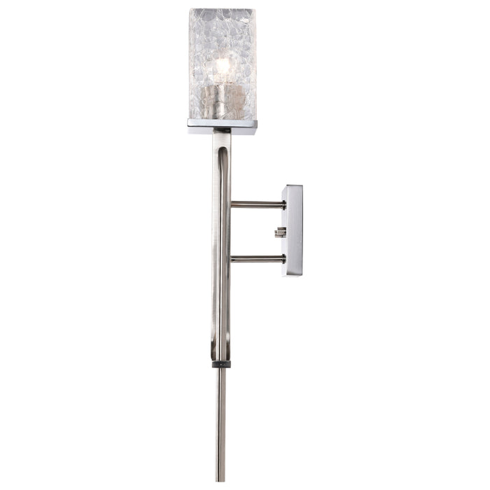 Terrace One Light Wall Sconce in Polished Nickel