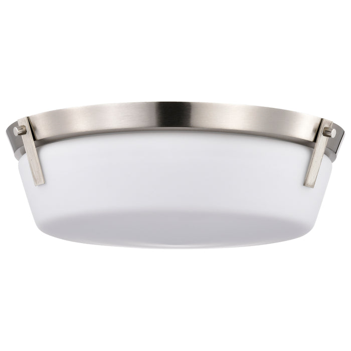 Rowen Three Light Flush Mount in Brushed Nickel