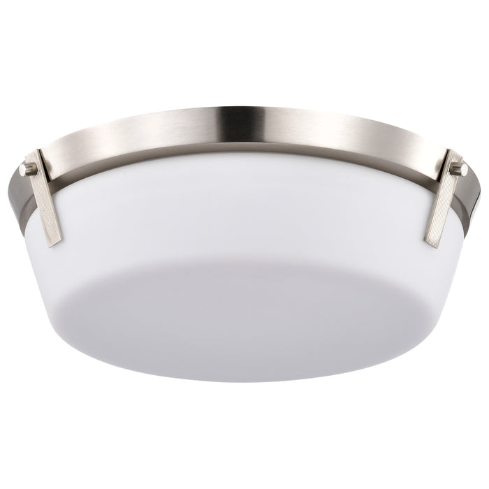 Rowen Three Light Flush Mount in Brushed Nickel