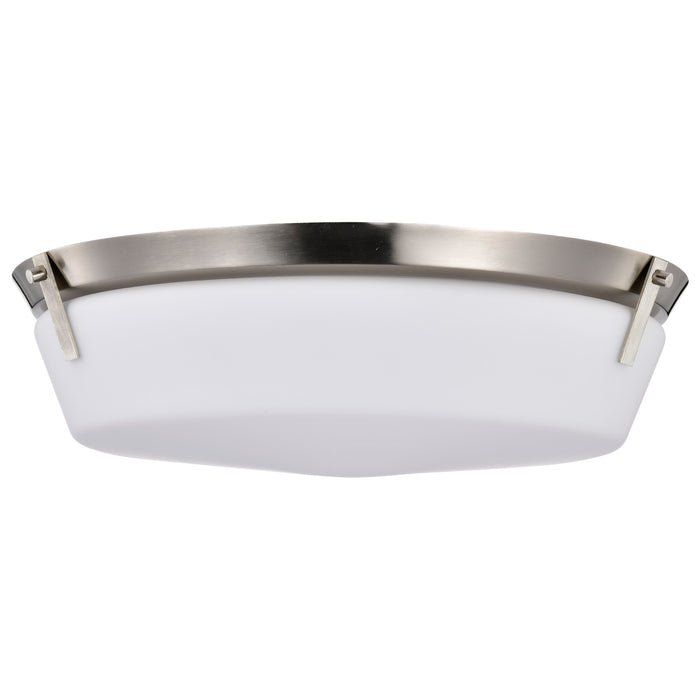 Rowen Four Light Flush Mount in Brushed Nickel