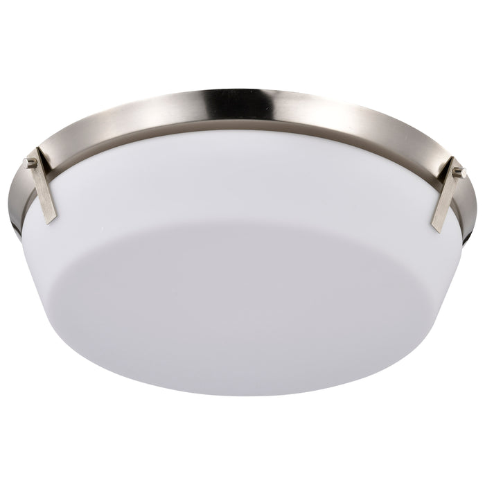 Rowen Four Light Flush Mount in Brushed Nickel