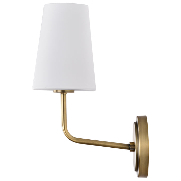 Cordello One Light Wall Sconce in Vintage Brass