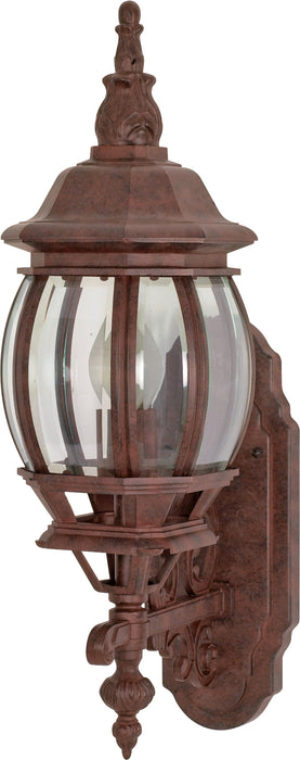 Central Park One Light Outdoor Wall Lantern in Old Bronze