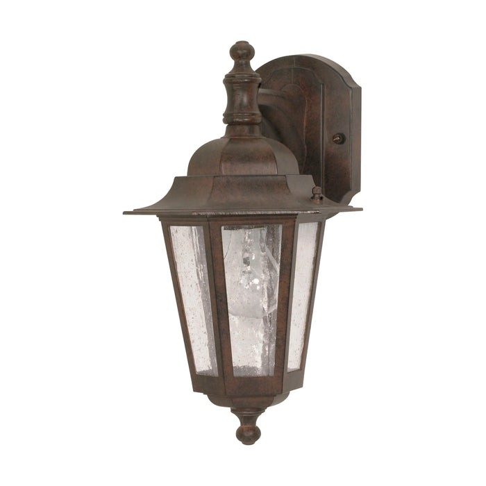 Cornerstone One Light Outdoor Wall Lantern in Old Bronze