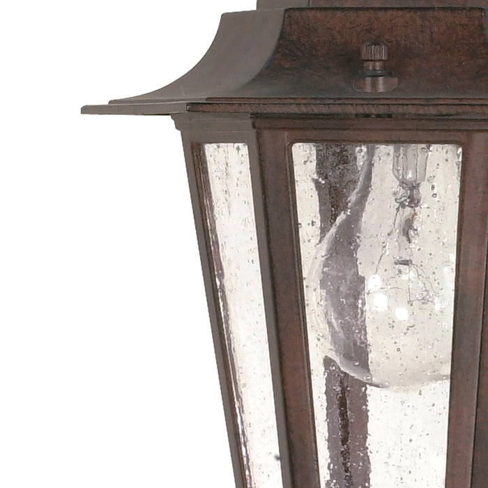 Cornerstone One Light Hanging Lantern in Old Bronze