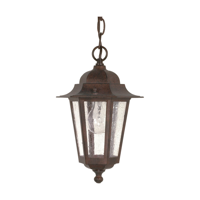 Cornerstone One Light Hanging Lantern in Old Bronze