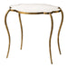 Myhouse Lighting Cyan - 03039 - Side Table - Flora - Gold/White