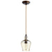 Myhouse Lighting Cyan - 06062 - One Light Pendant - Calista - Oiled Bronze