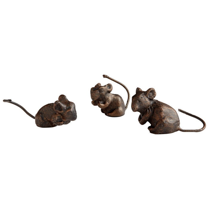 Myhouse Lighting Cyan - 06247 - Sculpture - Three Blind Mice - Bronze