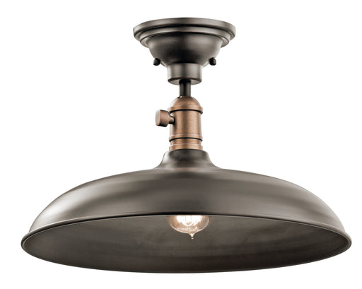 Myhouse Lighting Kichler - 42585OZ - One Light Pendant/Semi Flush Mount - Cobson - Olde Bronze