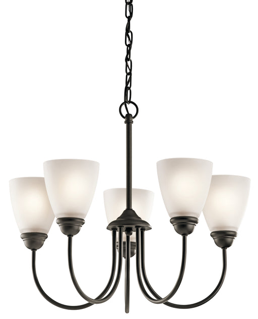 Myhouse Lighting Kichler - 43638OZ - Five Light Chandelier - Jolie - Olde Bronze