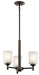 Myhouse Lighting Kichler - 43670OZ - Three Light Mini Chandelier - Shailene - Olde Bronze