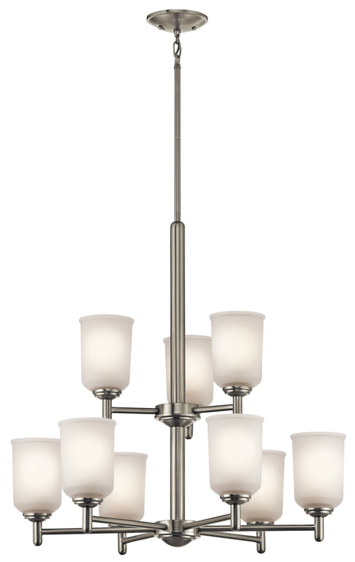 Myhouse Lighting Kichler - 43672NI - Nine Light Chandelier - Shailene - Brushed Nickel