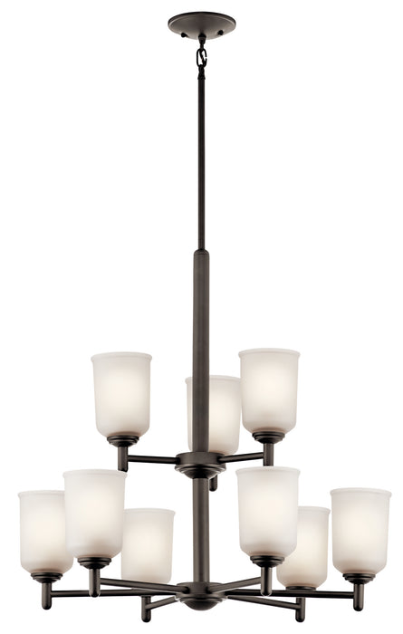 Myhouse Lighting Kichler - 43672OZ - Nine Light Chandelier - Shailene - Olde Bronze