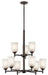 Myhouse Lighting Kichler - 43672OZ - Nine Light Chandelier - Shailene - Olde Bronze