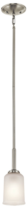 Myhouse Lighting Kichler - 43674NI - One Light Mini Pendant - Shailene - Brushed Nickel