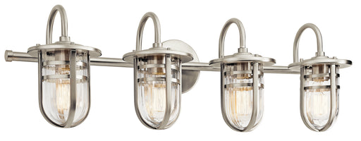 Myhouse Lighting Kichler - 45134NI - Four Light Bath - Caparros - Brushed Nickel