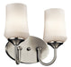 Myhouse Lighting Kichler - 45569NI - Two Light Bath - Aubrey - Brushed Nickel