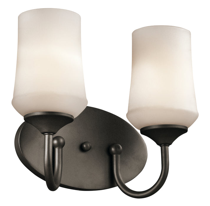 Myhouse Lighting Kichler - 45569OZ - Two Light Bath - Aubrey - Olde Bronze