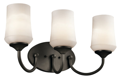 Myhouse Lighting Kichler - 45570OZ - Three Light Bath - Aubrey - Olde Bronze