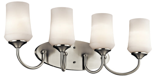 Myhouse Lighting Kichler - 45571NI - Four Light Bath - Aubrey - Brushed Nickel