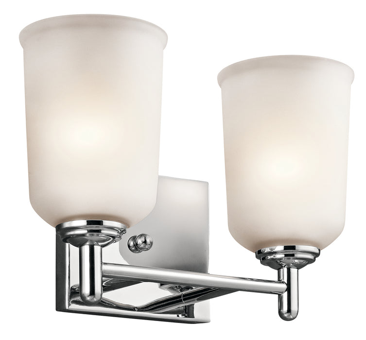 Myhouse Lighting Kichler - 45573CH - Two Light Bath - Shailene - Chrome