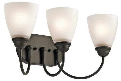 Myhouse Lighting Kichler - 45639OZ - Three Light Bath - Jolie - Olde Bronze