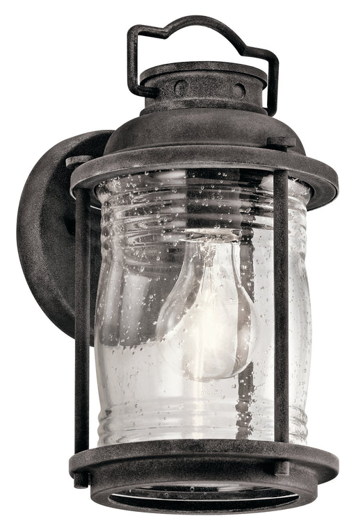 Myhouse Lighting Kichler - 49569WZC - One Light Outdoor Wall Mount - Ashland Bay - Weathered Zinc