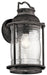 Myhouse Lighting Kichler - 49571WZC - One Light Outdoor Wall Mount - Ashland Bay - Weathered Zinc