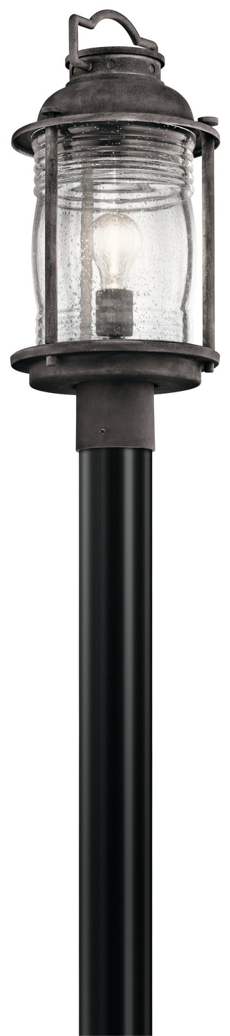 Myhouse Lighting Kichler - 49573WZC - One Light Outdoor Post Mount - Ashland Bay - Weathered Zinc