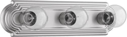 Myhouse Lighting Quorum - 5049-3-65 - Three Light Vanity - 5049 Stepped Vanities - Satin Nickel