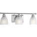 Myhouse Lighting Progress Lighting - P2117-15 - Three Light Bath - Lucky - Polished Chrome