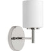 Myhouse Lighting Progress Lighting - P2131-104 - One Light Bath Bracket - Replay - Polished Nickel