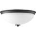 Myhouse Lighting Progress Lighting - P3423-31 - Two Light Flush Mount - Replay - Black