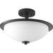 Myhouse Lighting Progress Lighting - P3424-31 - Two Light Semi-Flush Mount - Replay - Black