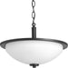 Myhouse Lighting Progress Lighting - P3424-31 - Two Light Semi-Flush Mount - Replay - Black