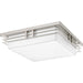 Myhouse Lighting Progress Lighting - P3448-0930K9 - LED Flush Mount - Helm Led - Brushed Nickel